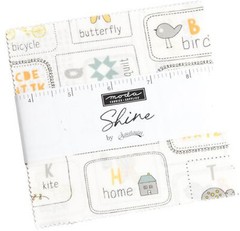 Shine Moda Charm Pack 42 100% Cotton 5″ Precut Fabric Squares