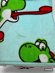 Nintendo Licensed Super Mario Fat Quarter 5 pcs Bundle 18″x21″ Yoshi Luigi Peach