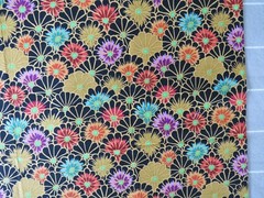 Kaffe Fassett DAISY BLACK 19″ X WOF GP80 original issue