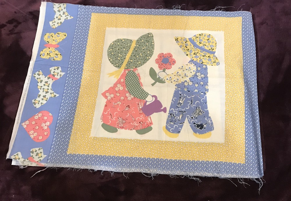 Aunt Grace’s Sunbonnet Kids Judie Rothermel Cotton Fabric Marcus Brothers OOP