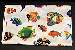 VIP Cranston Big Fish Aquarium Hawaii Fabric 6 Yards