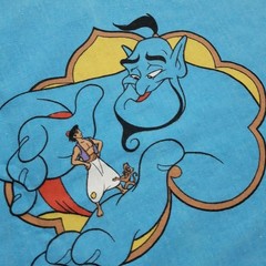 Disney Aladdin Vintage Duvet Cover Single Side