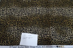10.5+ YARD LOT 7 Different Animal Print Patterns Assorted Types of Fabric NOS