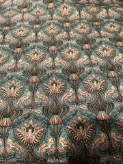 Camelot Fabric By Hoffman International Fabrics Art Nouveau Style 1.3 Yards
