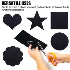 Self Adhesive Felt Fabric, Soft Velvet Drawer Liner, DIY Velvet Fabric for Art &